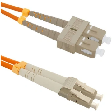 Vads Qoltec Fiber Optic Multimode SC/UPC to LC/UPC