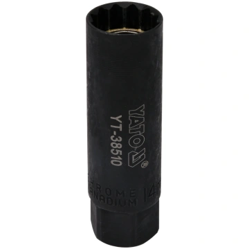 SPARK PLUG SOCKET 3/8" 14MM 12PT (YT-38510) Yato