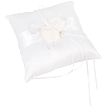 Kāzu gredzena spilventiņš Bud 20 cm x 20 cm Smalks