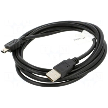 Cable | USB 2.0 | USB A plug,USB B mini plug | gol