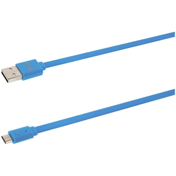 Tellur Data cable, USB to Micro USB, 1m, blue TLL1