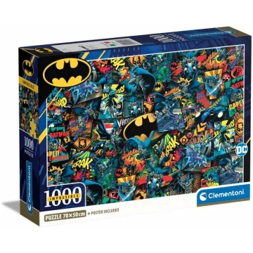 Clementoni Supercolor 39906 puzle — 1000 daļas, Ko