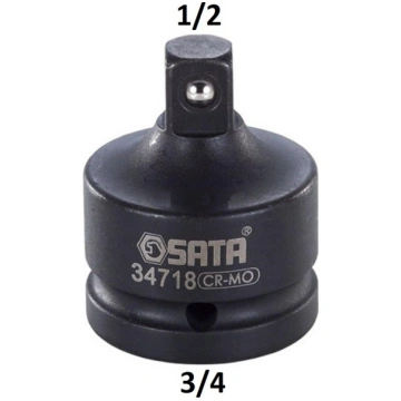 Triecienadapteris 3/4"(F) - 1/2"(M) S34718