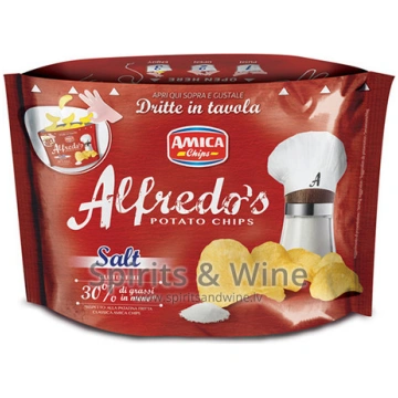 Kartupeļu čipsi Amica Alfredo's Salt