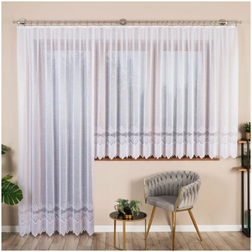 Markizeta aizkars Modesta 200x250 cm, balts