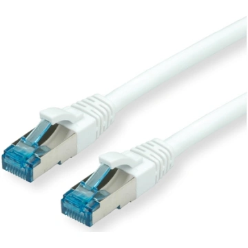 Value S/FTP Patch Cord Cat.6A (Class EA), white, 1