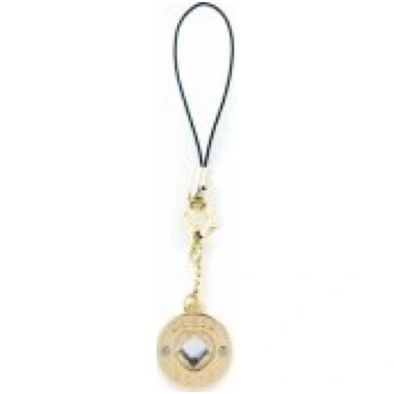 Guess Phone Strap Heart Diamond Charm with Rhinest