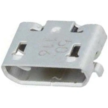 Connector: USB B micro; socket; on PCBs; SMT; PIN: