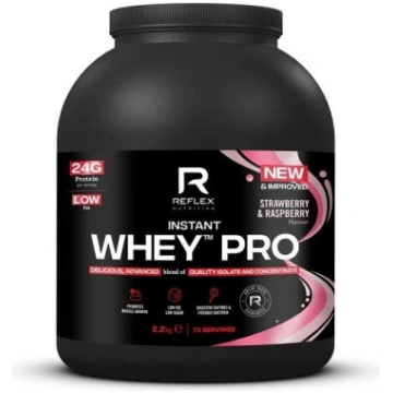 Reflex Nutrition Instant Whey PRO, zemenes un aven