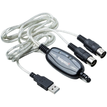 USB - MIDI vads Bespeco BMUSB100