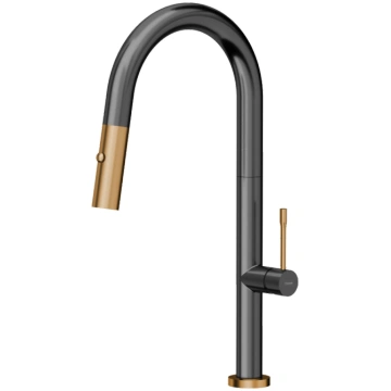 QUADRON FELICITY T LINE SteelQ kitchen faucet with