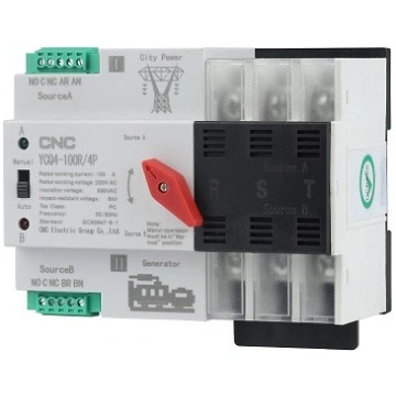 Automatic Transfer Switch CNC 3P 220V 100A