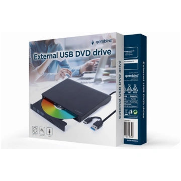 Gembird External USB DVD Drive , DVD-USB-031 , Int
