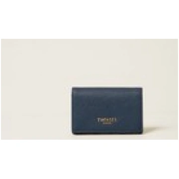 Medium wallet with logo TWINSET Milano