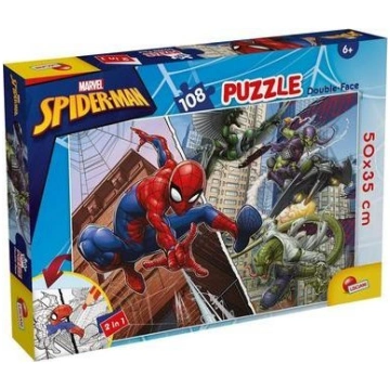 Lisciani LISCIANI MARVEL PUZZLE DF PLUS 108 SPIDER
