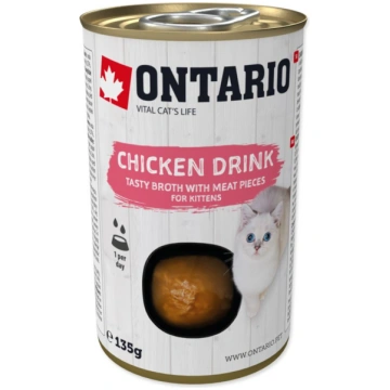 Ontario Cat Kitten Drink Chicken - Konservēta Zupa