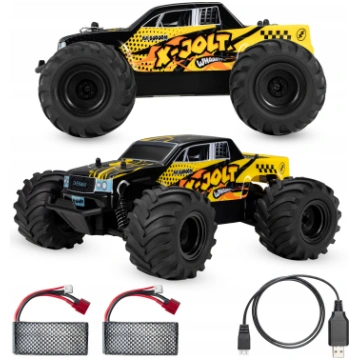 Rc automašīna Overmax X-Jolt, 1:20, dzeltena krās