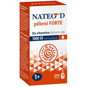 NATEO D Forte 1000 SV pilieni, 10 ml