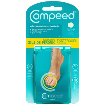 COMPEED Starppirkstu plāksteri varžacīm, 10 gab