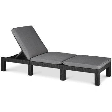KETER LOUNGE DAYTONA DELUXE GRAPHITE 252223