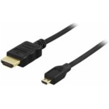 Deltaco Cable High Speed Ethernet HDMI - micro HDM