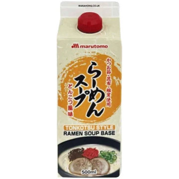 Marutomo Ramen soup stock, Tonkotsu style 500ml/ M