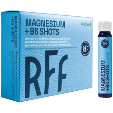 Uztura bagātinātājs Magnesium+B6 Shots RFF šķidrum