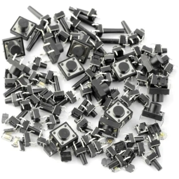 Tact Switch Buttons Kit - 140 pcs OEM AN-09781