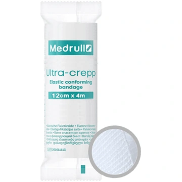 Elastīgā saite Ultra-crepp, Medrull, 4m x 12cm