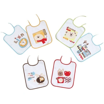 Interbaby priekšautiņu komplekts 12 gab. Terry Bib