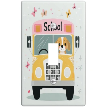 Dekorative Lichtschalter-Abdeckung mit Cartoon-Bea
