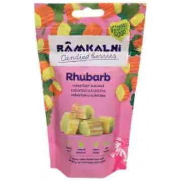 Rabarberu sukādes - Rabarberu sukādes ar dabīgu ga