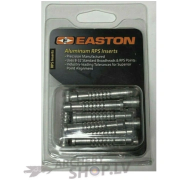 EASTON ALUMINIUM RPS 22 INSERT, 8-32, 12PK