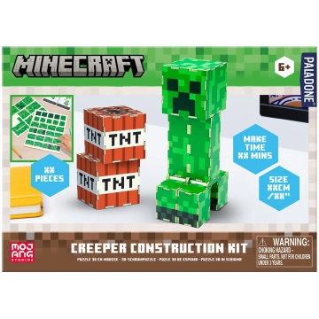 Minecraft Creeper and TNT Construction Kit (Jauns)