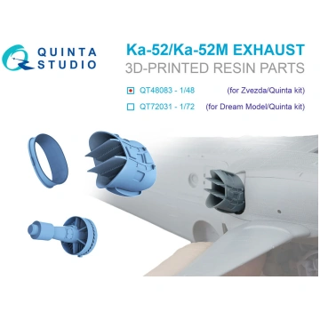 Kamov Ka-52 / Ka-52 M - Exhaust Device (for Zvezda