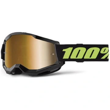 100% Strata 2 Solar Eclipse Mask With Gold Mirror 
