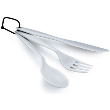 Ēdamrīku komplekts 3 pcs Ring Cutlery Set, Silver 