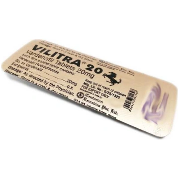 Levitra Generico 20mg - Vilitra 20mg Centurion Lab
