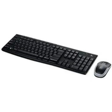 Logitech Wireless Keyboard+Mouse MK270 black retai