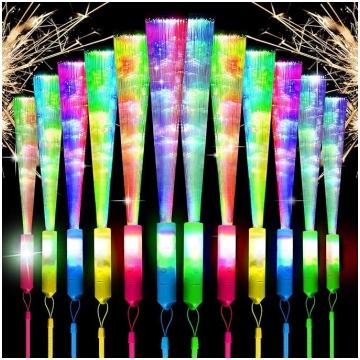 24 gabali Glow Sticks Party Supplies 3 režīmi Krās