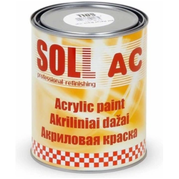 SOLL Akrila auto krāsa 2:1 LADA 1025 oranža 1l