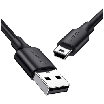 Vads Ugreen UG10355, Mini USB/USB, melna krās