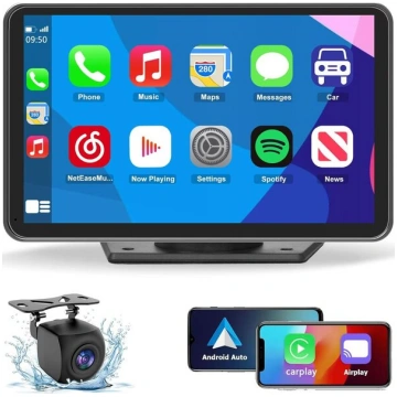 7" bezvadu CarPlay Android Auto automašīnas ekrāns