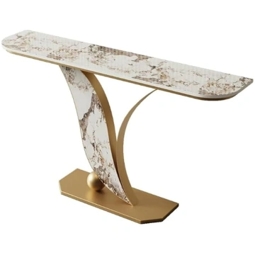 Marble Console Table, Modern Sofa and Console Tabl