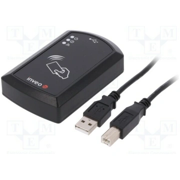 RFID reader; 10÷24V; I-CODE; USB; antenna,LED stat