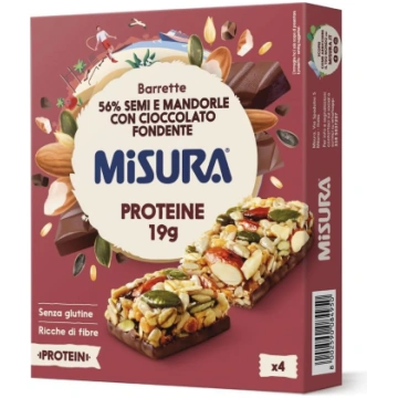 Bezglutēna proteīna batoniņš MISURA Semi e Cioccol
