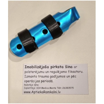Imobilizējoša pirksta šina L 8-9cm