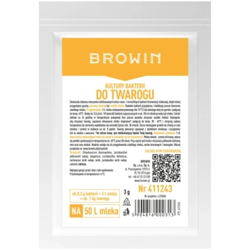 Browin Kazeņu kultūras 411243, 3.0 g, 1 U, uz 50 L
