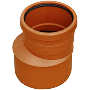PVC pāreja Dn200x160 Wavin