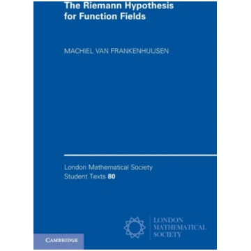 Riemann Hypothesis for Function Fields Bookshop